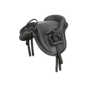Decathlon Fouganza 100 Siyah Midilli Boy Binici Eyeri