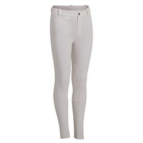 Decathlon Fouganza Çocuk Beyaz 100 Binicilik Pantolonu