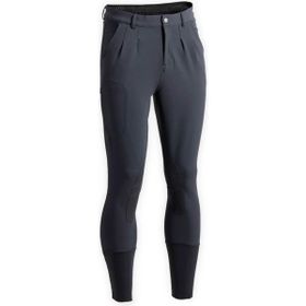 Decathlon Fouganza Erkek Koyu Gri 500 Binicilik Pantolonu
