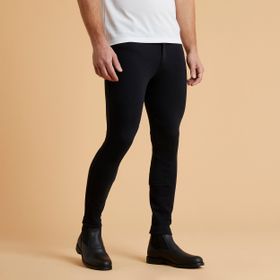 Decathlon Fouganza Erkek Siyah 100 Binicilik Pantolonu