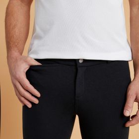 Decathlon Fouganza Erkek Siyah 100 Binicilik Pantolonu