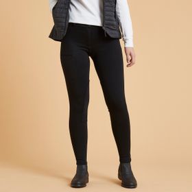 Decathlon Fouganza Kadın Siyah 100 Binicilik Pantolonu