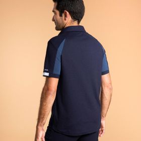 Decathlon Fouganza Mavi Erkek Binicilik Polo T-Shirt