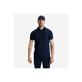 Decathlon Fouganza Mavi Erkek Binicilik Polo T-Shirt