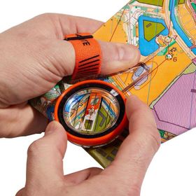 Decathlon Geonaute Sol Başparmak Racer 500 Oryantiring Parmak Pusulası