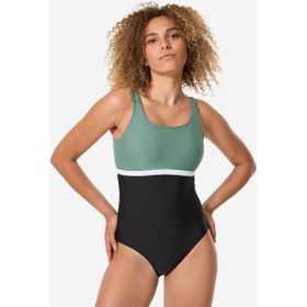 Decathlon Heva Li Haki U Kesim Kadın Mayo