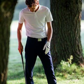 Decathlon Inesis 500 Lacivert Erkek Kısa Kollu Polo Golf Tişörtü