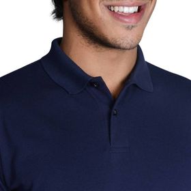 Decathlon Inesis 500 Lacivert Erkek Kısa Kollu Polo Golf Tişörtü