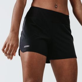 Decathlon Kalenji Kiprun Run 100 Siyah Kadın Bisiklet ve Koşu Şortu