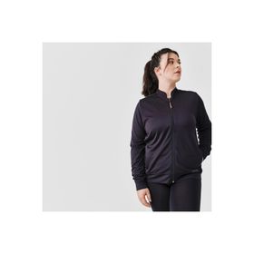 Decathlon Kalenji Siyah Dry Kadın Koşu Ceketi