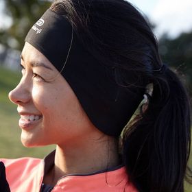 Decathlon Kalenji Siyah Koşu Bandanası
