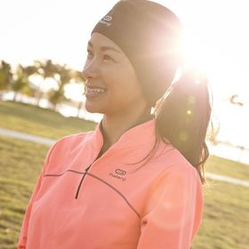 Decathlon Kalenji Siyah Koşu Bandanası