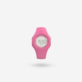 Decathlon Kalenji W200 S Pembe Su Geçirmez Kronometreli Koşu Saati
