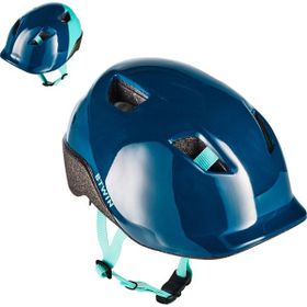 Decathlon KH500 Btwin Mavi Çocuk Bisiklet Kaskı