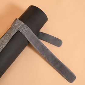 Decathlon Kimjaly Yoga Ekotasarımlı Alacalı Gri Ayarlanır Mat Kayışı