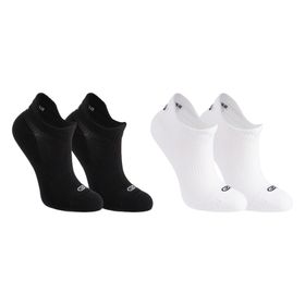 Decathlon Kiprun 500 Inv Siyah Beyaz 2 Adet Unisex Çocuk Koşu Çorabı
