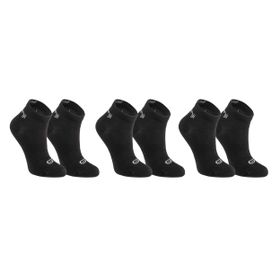 Decathlon Kiprun Atletizm 3 Çift Siyah Unisex Çocuk Çorap