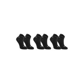 Decathlon Kiprun Atletizm 3 Çift Siyah Unisex Çocuk Çorap