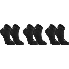 Decathlon Kiprun Atletizm 3 Çift Siyah Unisex Çocuk Çorap