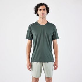 Decathlon Kiprun Dry + Koyu Yeşil Erkek Koşu T-shirt