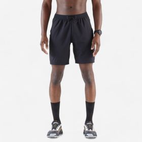 Decathlon Kiprun Dry+ Siyah Hafif Tempolu Koşu Erkek Koşu Şortu