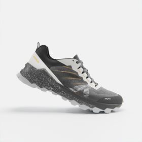 Decathlon Kiprun MT3 Trail Arazi Tipi Siyah Beyaz Erkek Koşu Ayakkabısı