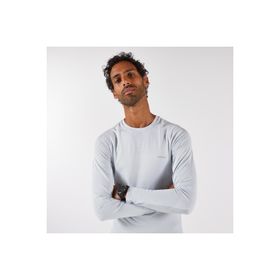 Decathlon Kiprun Run 500 Açık Gri Uzun Kollu Koşu Erkek T-Shirt