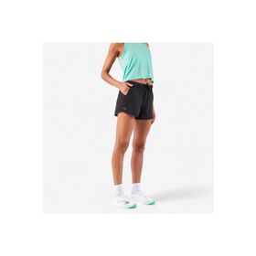 Decathlon Kiprun Run 500 Dry Siyah Kadın Koşu Şortu