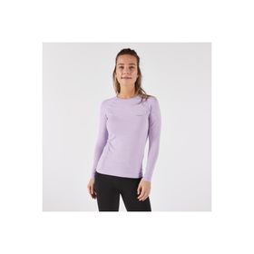 Decathlon Kiprun Run 500 Lila Uzun Kollu Koşu Kadın T-Shirt