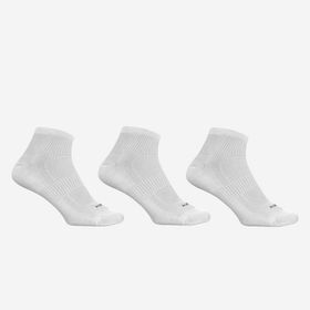 Decathlon Kiprun RUN100 3'lü Paket Beyaz Unisex Koşu Çorap