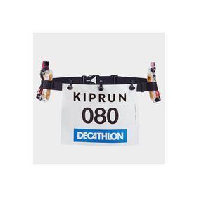 Decathlon Kiprun Siyah Koşu Yarış Numarası Taşıma Kemeri