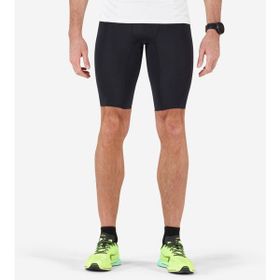 Decathlon Kiprun Yol Koşusu KIPRUN Erkek Siyah Spor Kısa Tayt