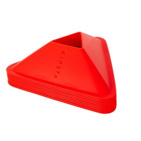 Decathlon Kipsta 10'lu Turuncu Koni Seti