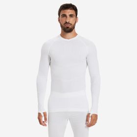 Decathlon Kipsta Beyaz Keepdry 500 Yetişkin Uzun Kollu Termal Futbol İçliği