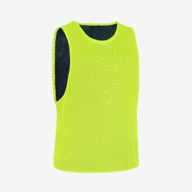 Decathlon Kipsta Çift Taraflı Yetişkin Sarı Mavi Antrenman Yeleği
