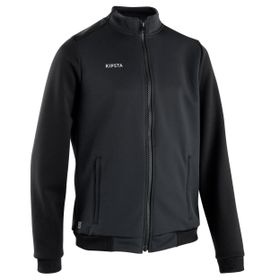 Decathlon Kipsta Essential Siyah Gri Futbol Eşofman Üstü