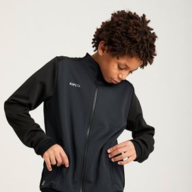 Decathlon Kipsta Essential Siyah Gri Futbol Eşofman Üstü