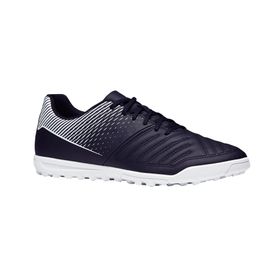 Decathlon Kıpsta Futbol Ayakkabısı Siyah Beyaz Agility 100 TF Erkek Halı Saha Ayakkabısı
