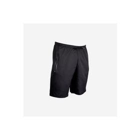 Decathlon Kipsta Siyah Viralto Fermuarlı Yetişkin Futbol Şortu