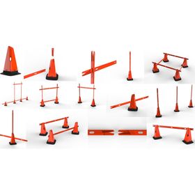 Decathlon Kipsta Turuncu 30 cm 4'lü Modüler Kuka Seti