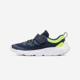 Decathlon Lacivert Cırtlı ve Bağcıklı Playful Fast Spor Eğitim Çocuk Spor Ayakkabı