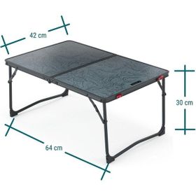 Decathlon MH100 Gri Quechua Outdoor Katlanır Kamp Masası
