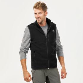 Decathlon Mh120 12483 Quechua Outdoor Polar Siyah Erkek Yelek