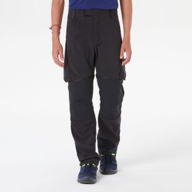 Decathlon Mh500 Quechua Siyah Çocuk Outdoor Modüler Pantolon