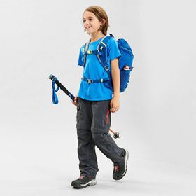 Decathlon Mh500 Quechua Siyah Çocuk Outdoor Modüler Pantolon