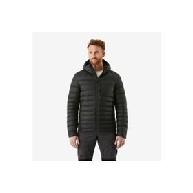 Decathlon MT500 10 °C Forclaz Kuş Tüyü Şişme Kapüşonlu Siyah Erkek Outdoor Mont