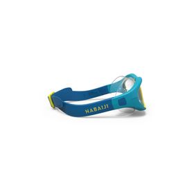 Decathlon Nabaiji 100 Swimdow V2 Mavi Şeffaf Camlar Yüzücü Maskesi