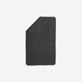 Decathlon Nabaiji 80x130 cm Siyah Mikrofiber Yumuşak Havlu