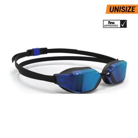 Decathlon Nabaiji Bfast Siyah Mavi Aynalı Camlar Yüzücü Gözlüğü