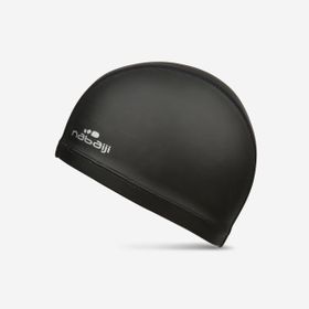 Decathlon Nabaiji Kaplamalı Siyah Havuz Bonesi